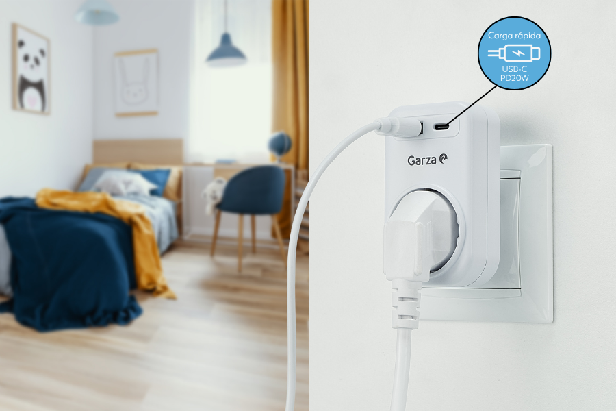 Carga Rápida PD 20W: La tecnología en los adaptadores Garza