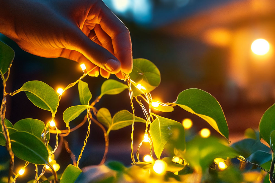 Transforma tu espacio exterior con iluminación de jardín