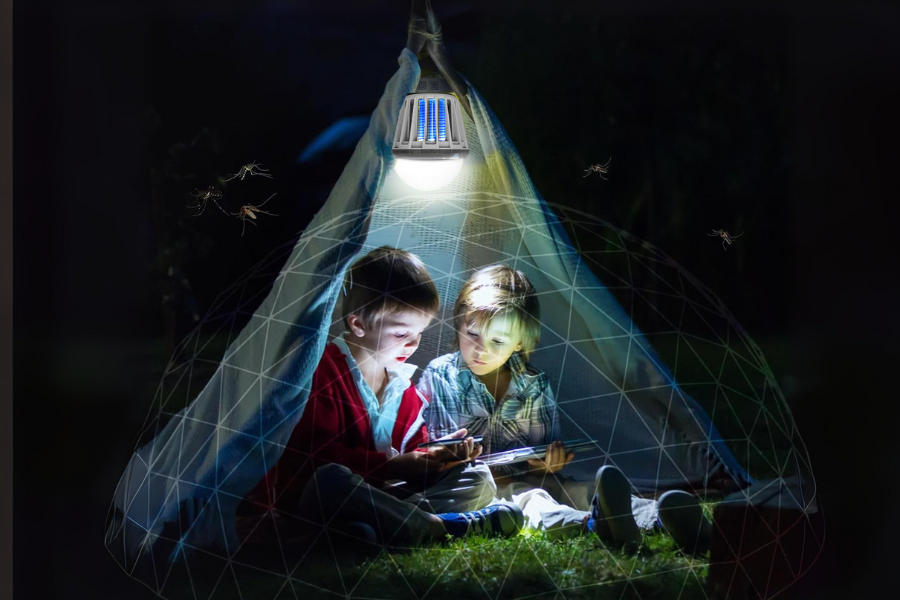 Descubre la lámpara LED antimosquitos ideal para tu hogar