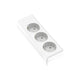 Regleta  Basic sin cable, sin interruptor para 3 tomas de Color Blanco, 1 ud