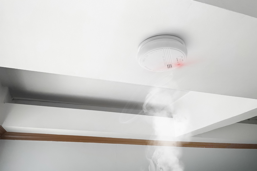 Cómo funciona el sensor de humo en sistemas de seguridad