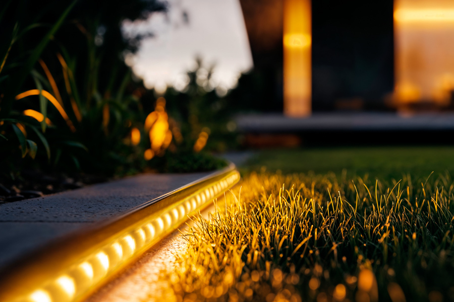 Transforma tu jardín con luces LED solares para un ambiente acogedor