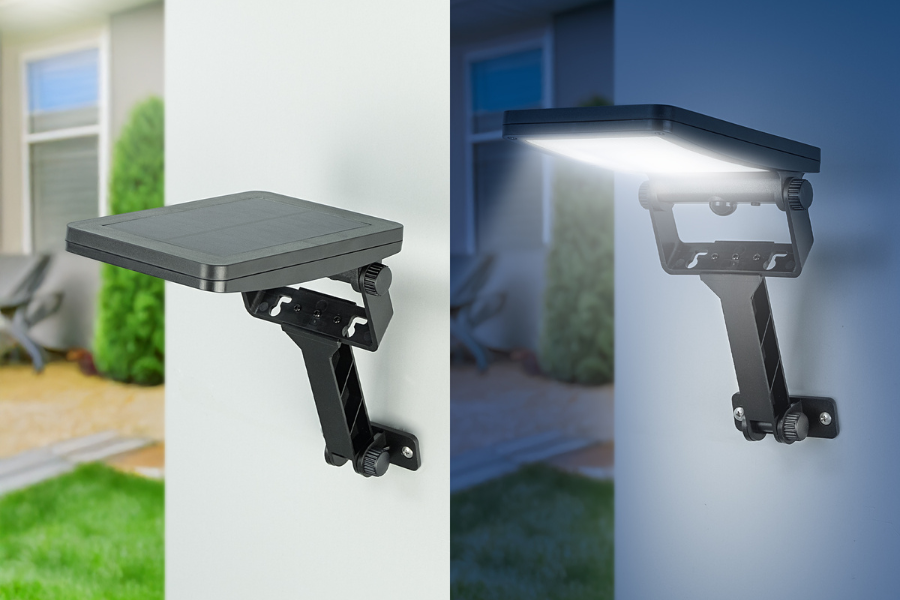 Cómo instalar un foco LED solar en exteriores sin cables ni complicaciones