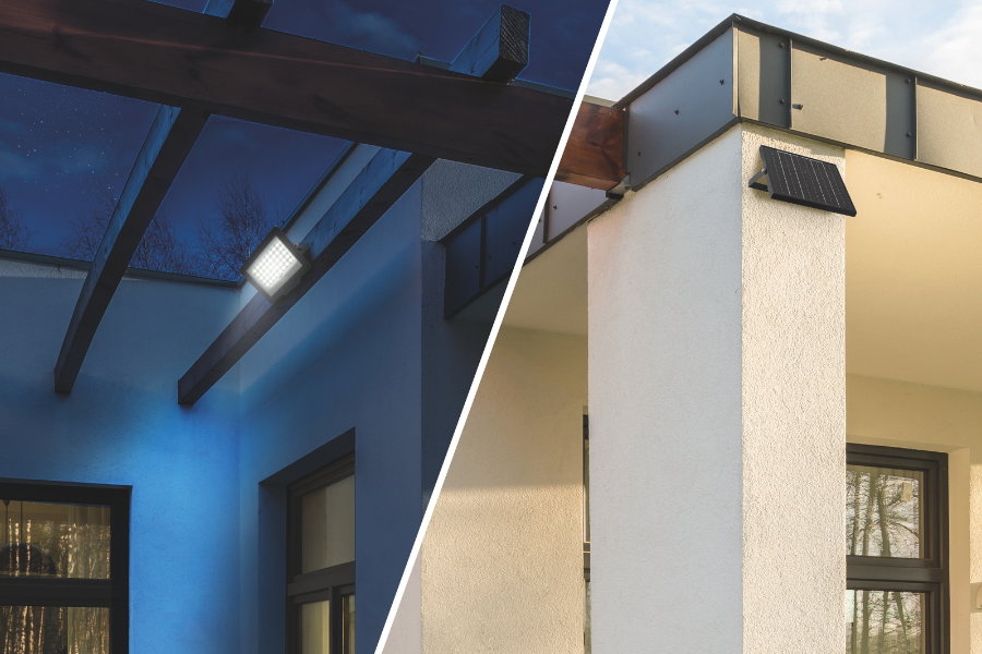 Cómo escoger un foco solar exterior potente y duradero para tu jardín o entrada