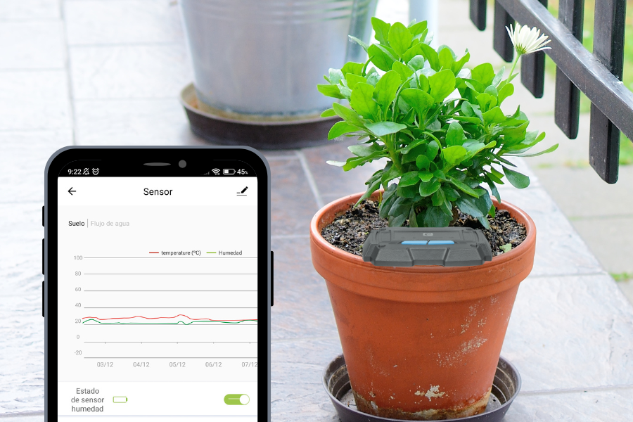 Beneficios de usar sensores de humedad en el riego automático
