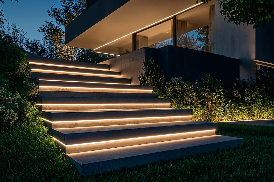 Ventajas de las tiras LED para la decoración exterior.