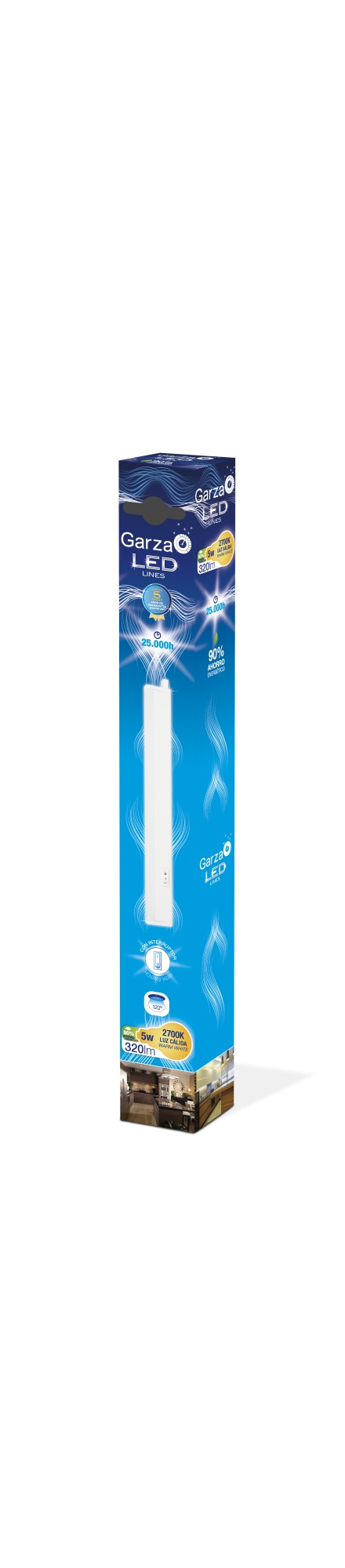 Regleta Led T5 Batten Interruptor