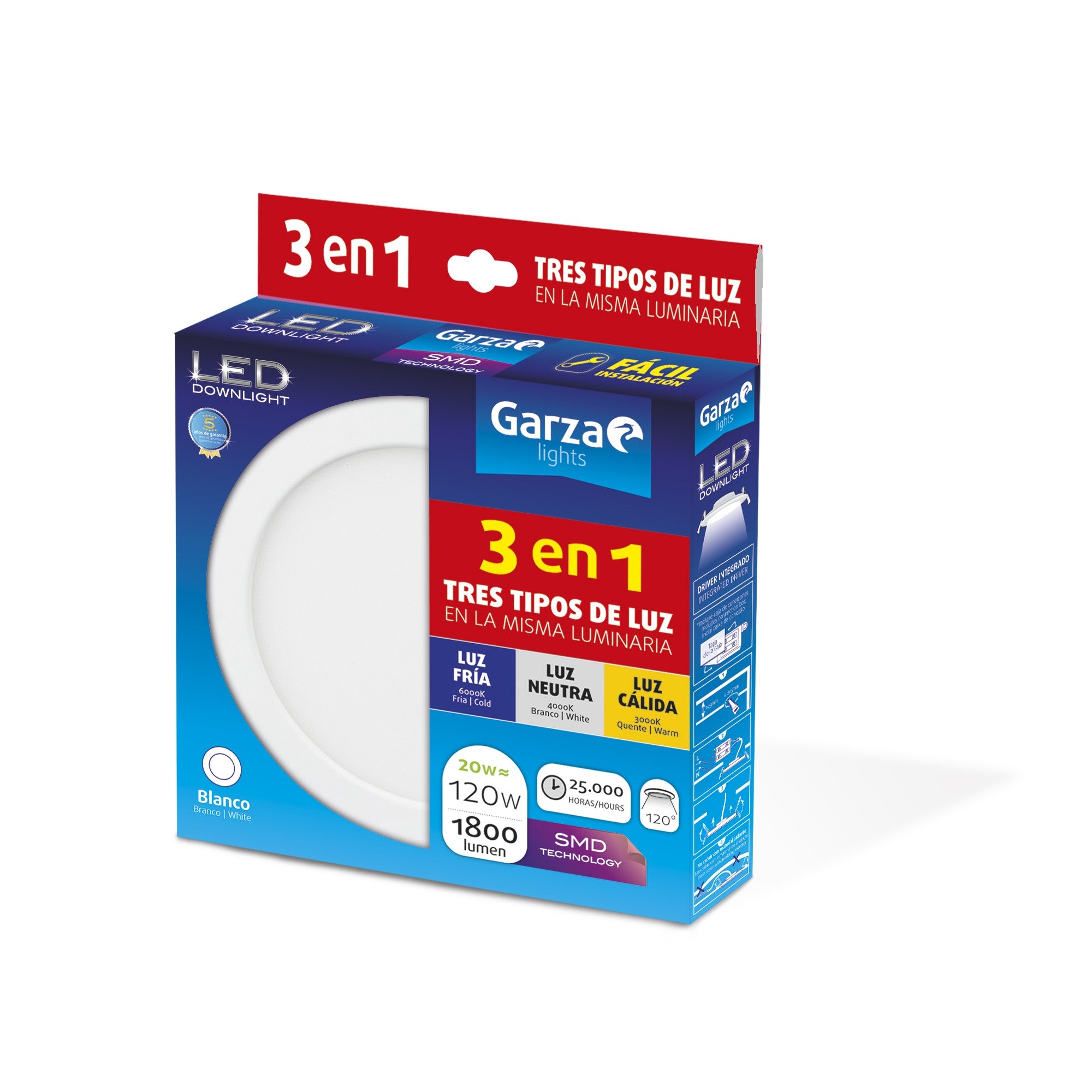 Downlight Empotrable Circular Extraplano Nickel (10)