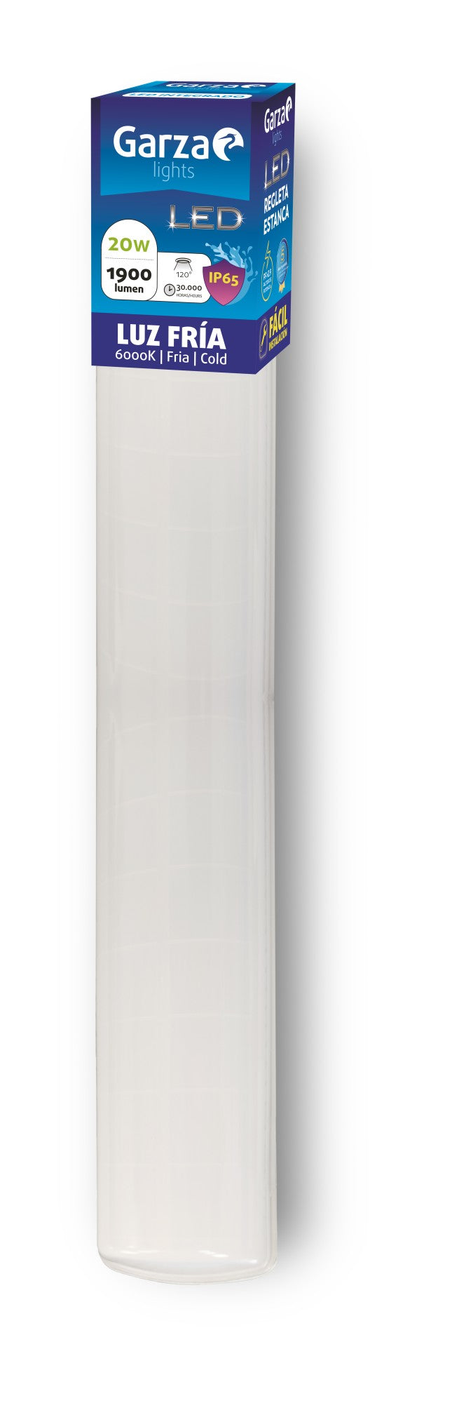 Regleta Led Estanca 20W 1900LM 60CM 60K (1)