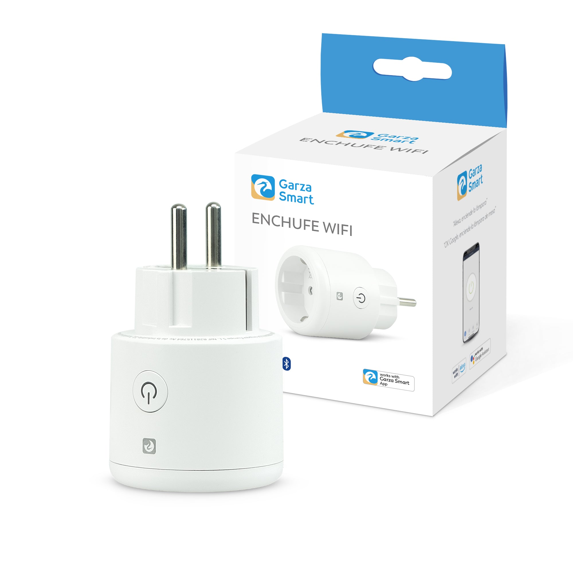 Enchufe Wifi  16A 3680W portatil, 1 toma, 1 ud