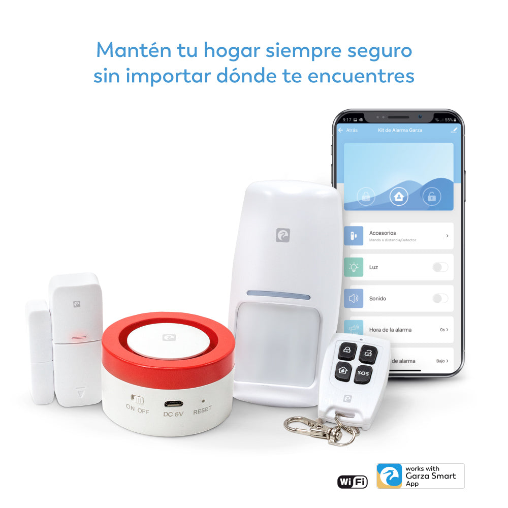 Kit De Alarma De Seguridad Inteligente Wifi (2)