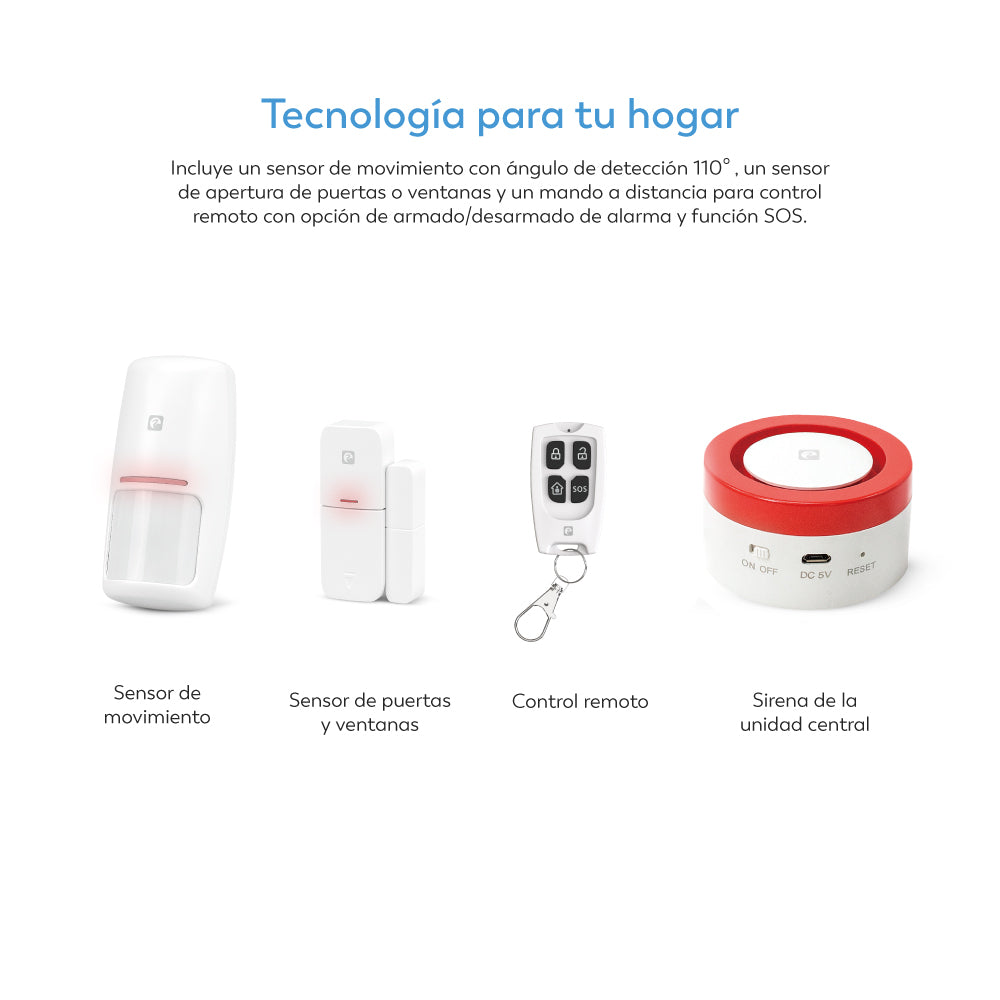 Kit De Alarma De Seguridad Inteligente Wifi (6)