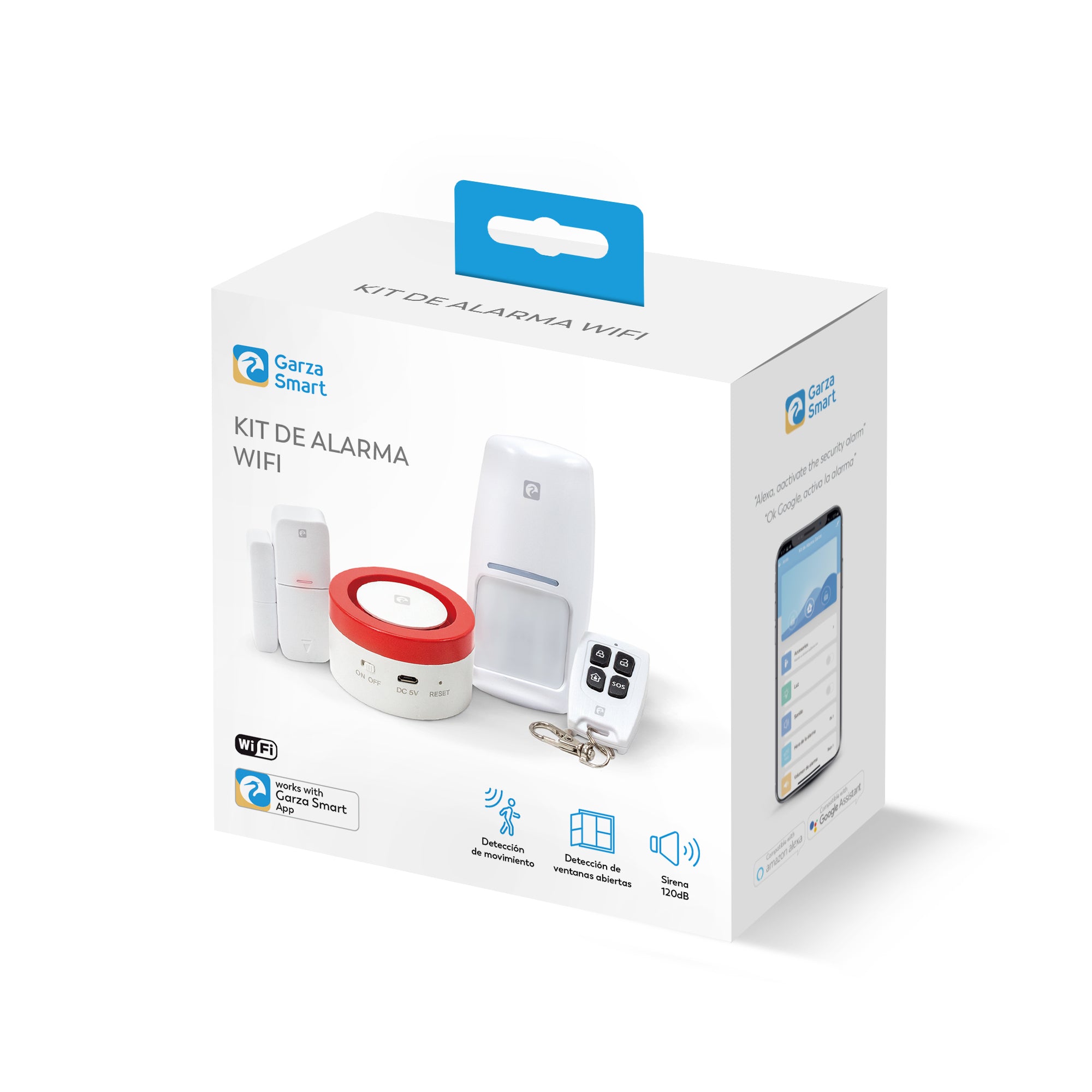 Kit De Alarma De Seguridad Inteligente Wifi (1) & Kit De Alarma De Seguridad Inteligente Wifi
