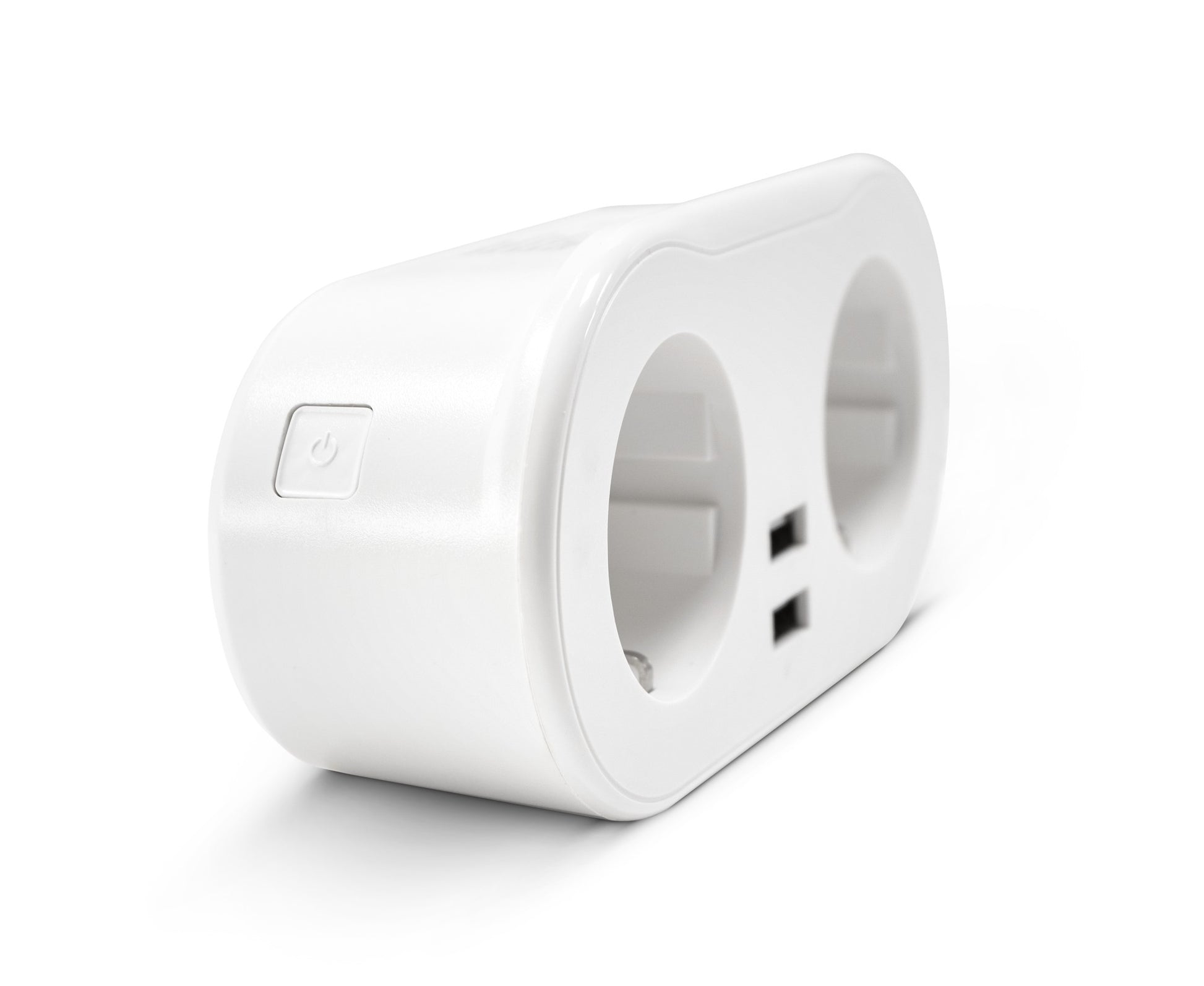 Enchufe Doble Wifi, Con 2 Tomas Y 2 Puertos Usb