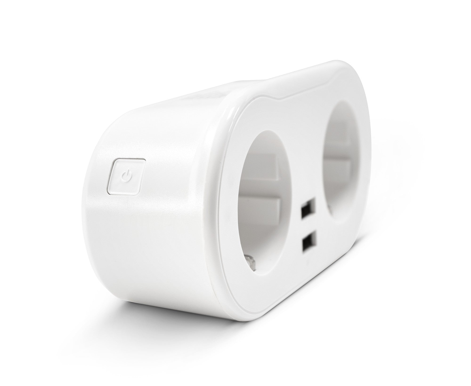 Enchufe Doble Wifi, Con 2 Tomas Y 2 Puertos Usb