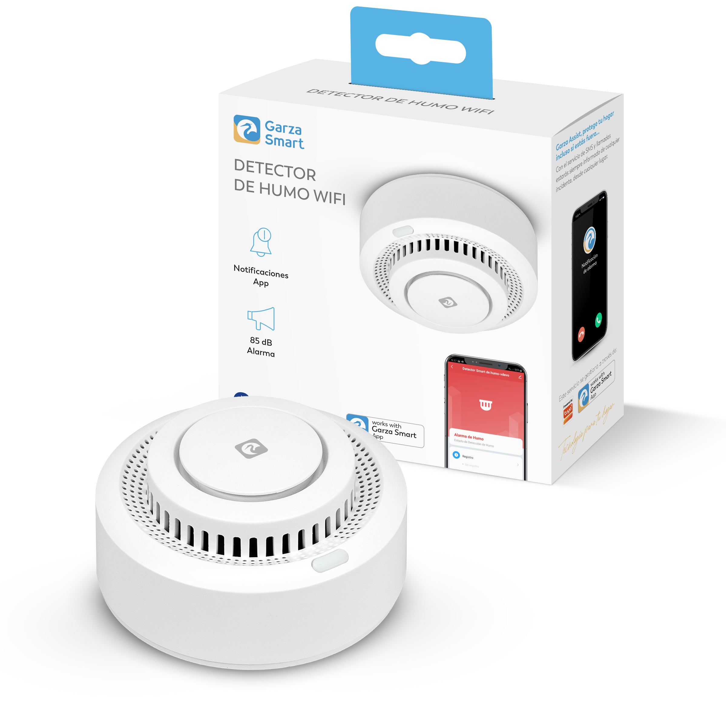 Detector de Humo Inteligente Wifi