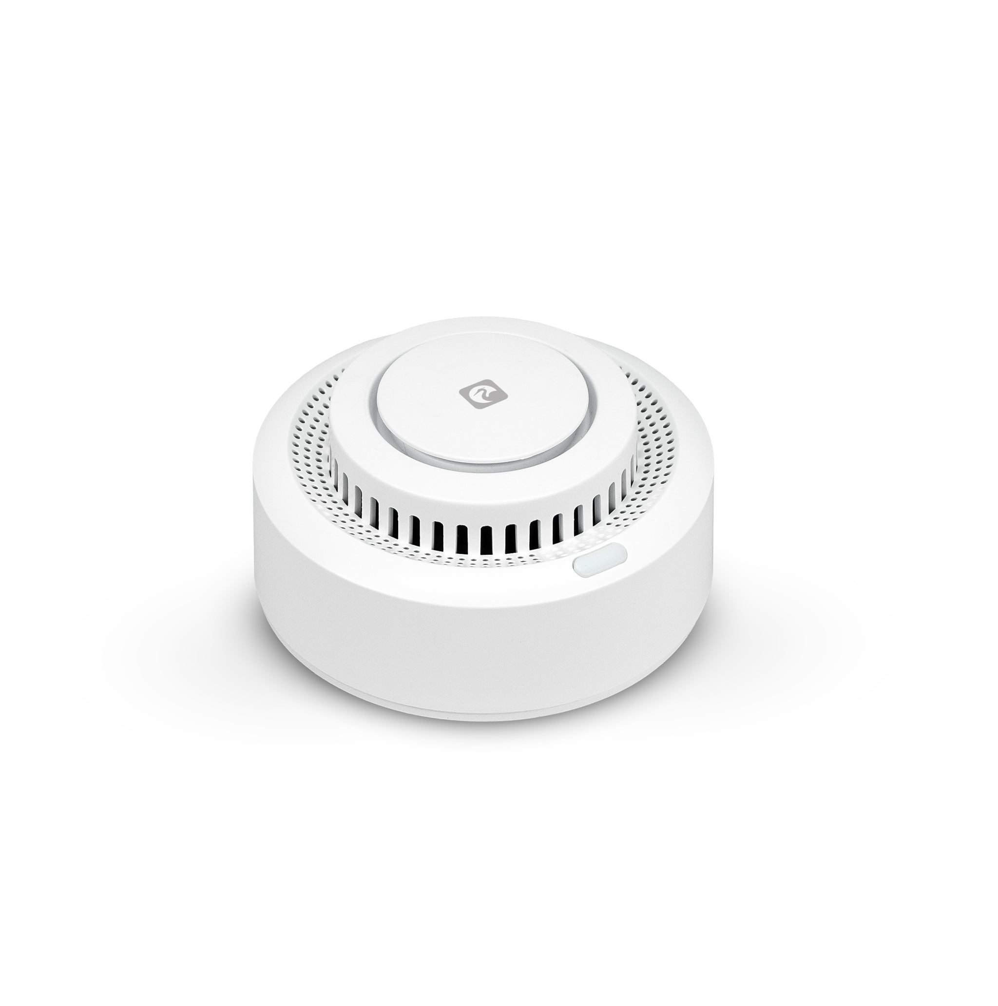 Garza Smart - Pack de 2 detectores de humo Wifi Inteligente con Notificaciones en tiempo real por App, Alarma sonora de 85db y Señal indicador LED, Instalación para techo.