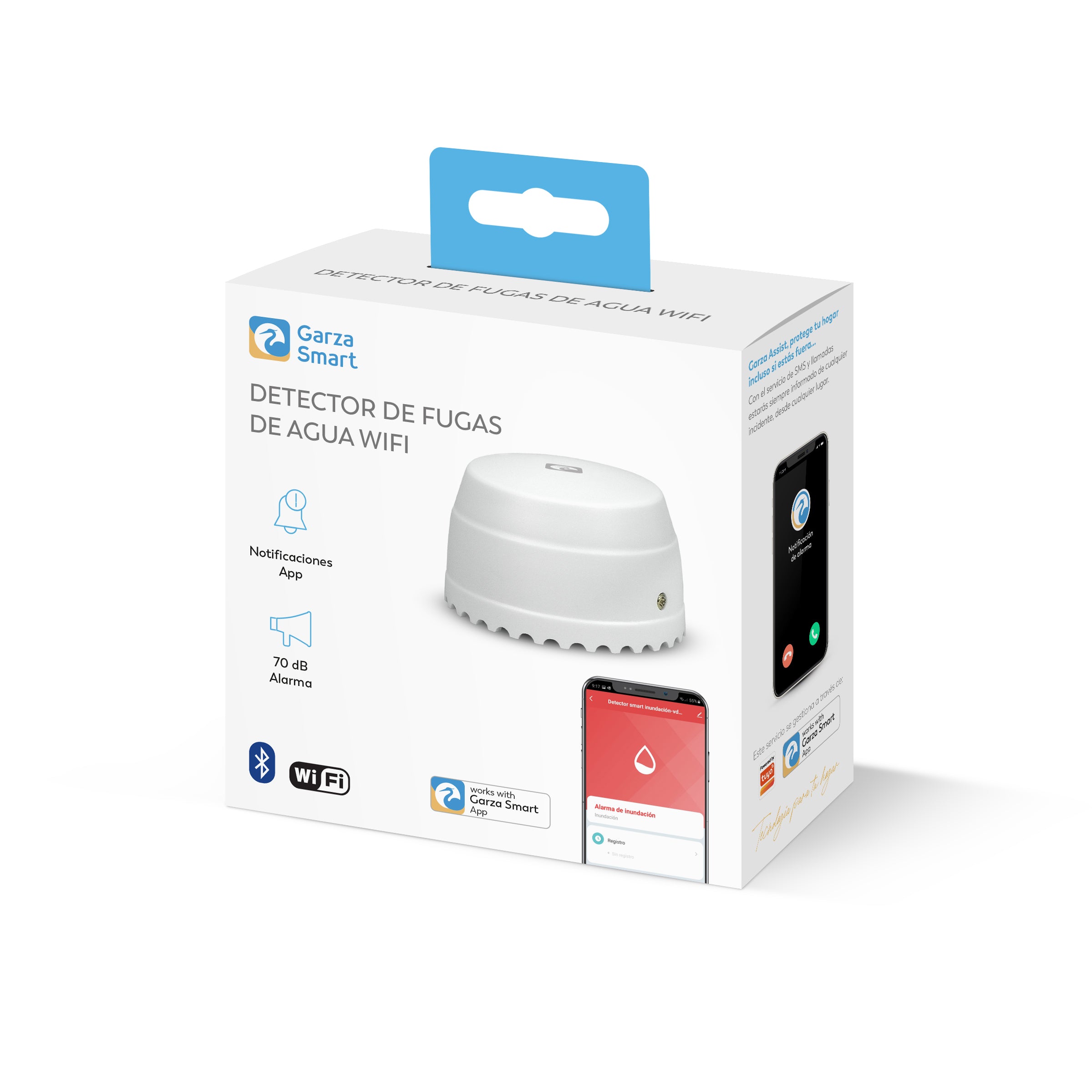 Detector de Inundaciones Smart Home + pila CR123