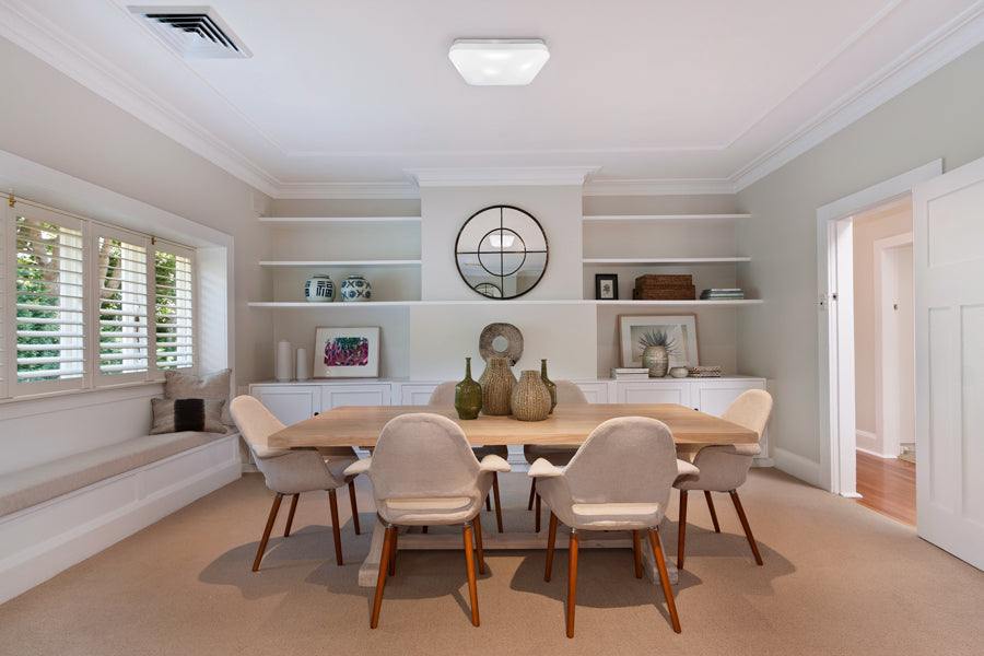 Plafón  Cuadrado 430mm 42W, 3200 lúmenes, 6500K