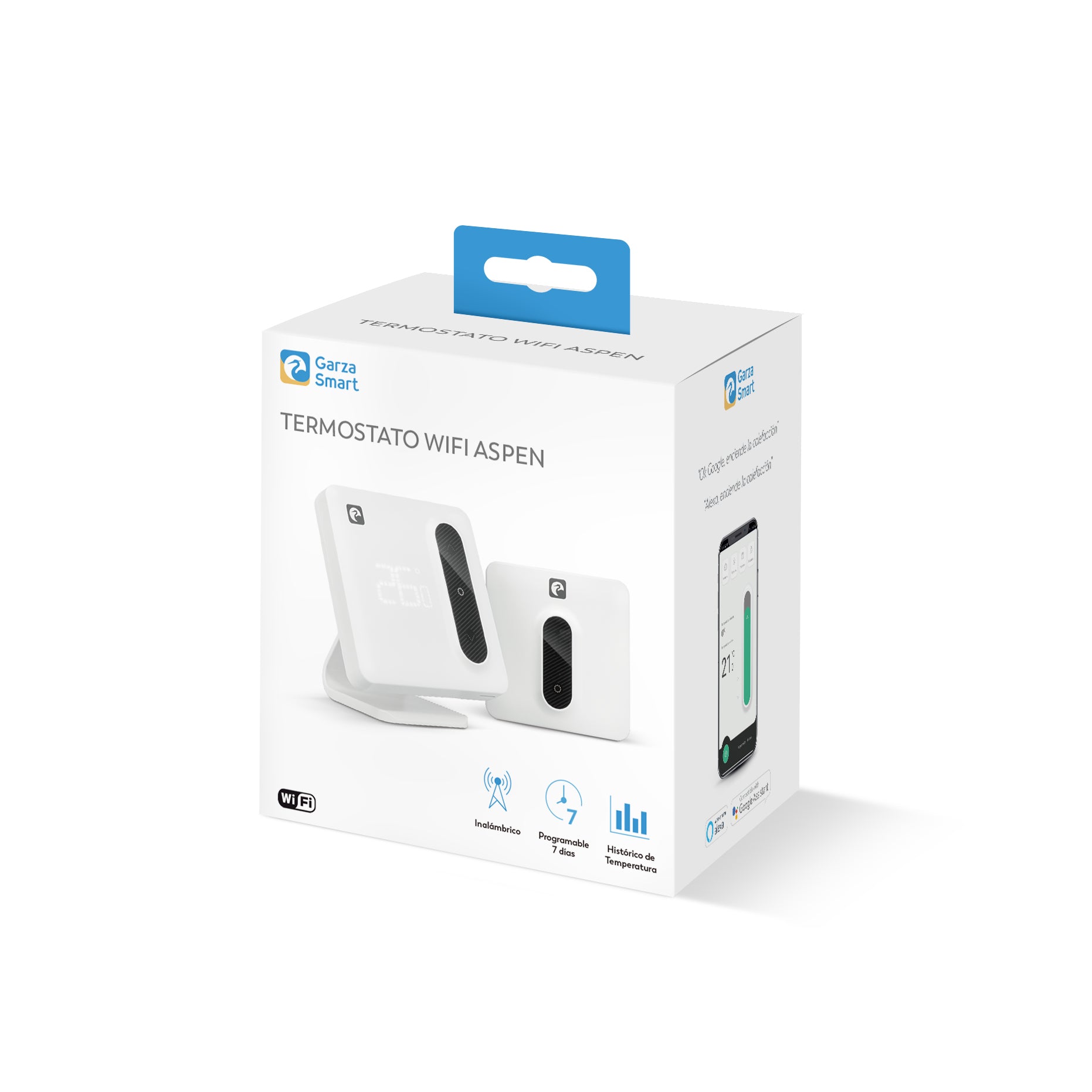 Aspen - Termostato Wifi Para Caldera Y Calefacción