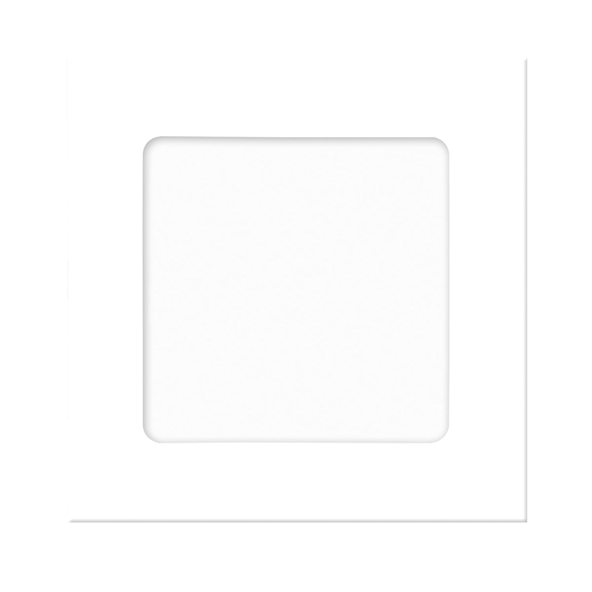 Downlight Empotrable Cuadrado Blanco (1)