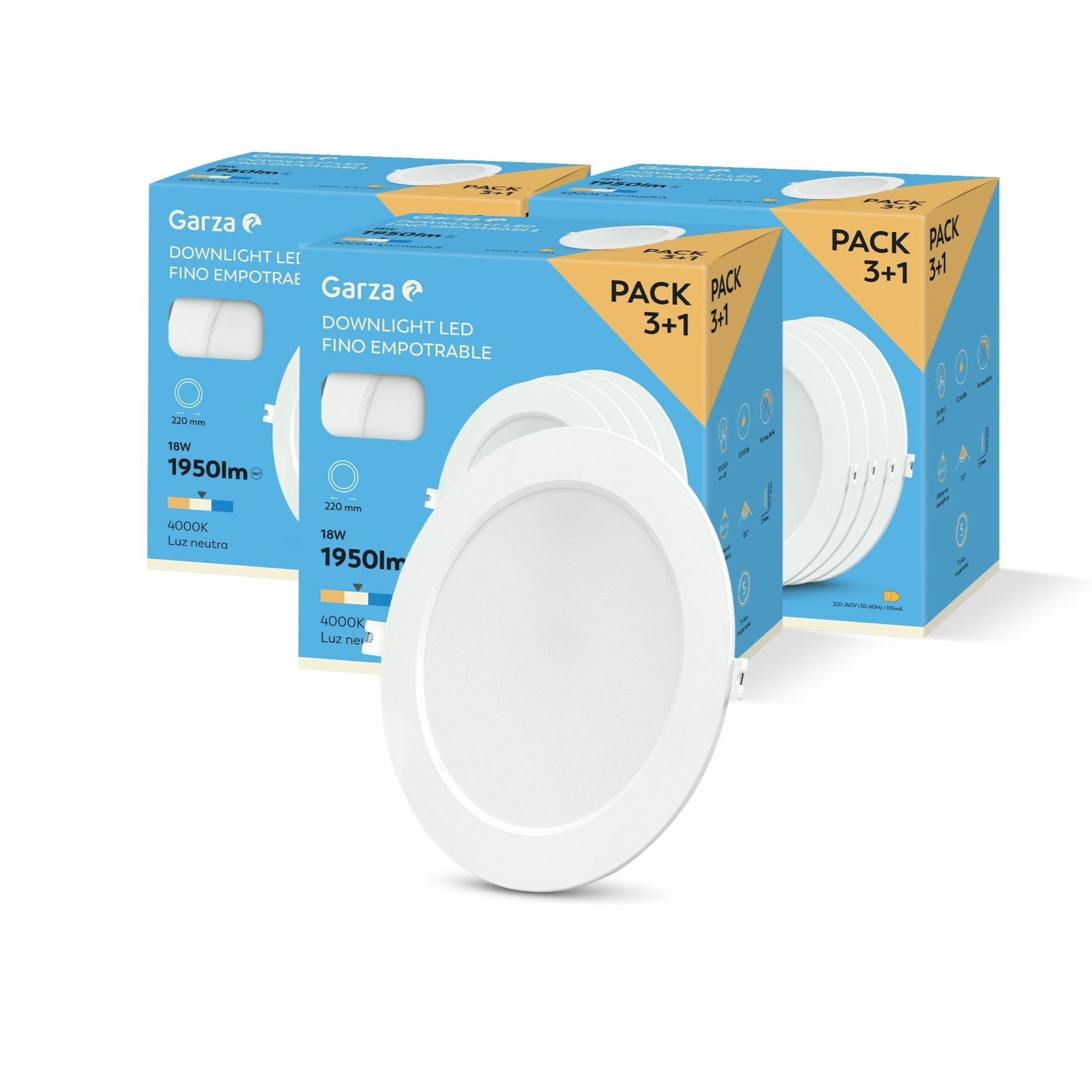 Downlight Empotrar Circular Acrílico (2)