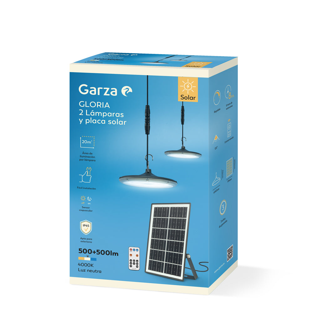 Lámparas De Exterior Con Placa Solar Gloria