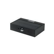 Lámpara de pared para exterior con placa solar David
