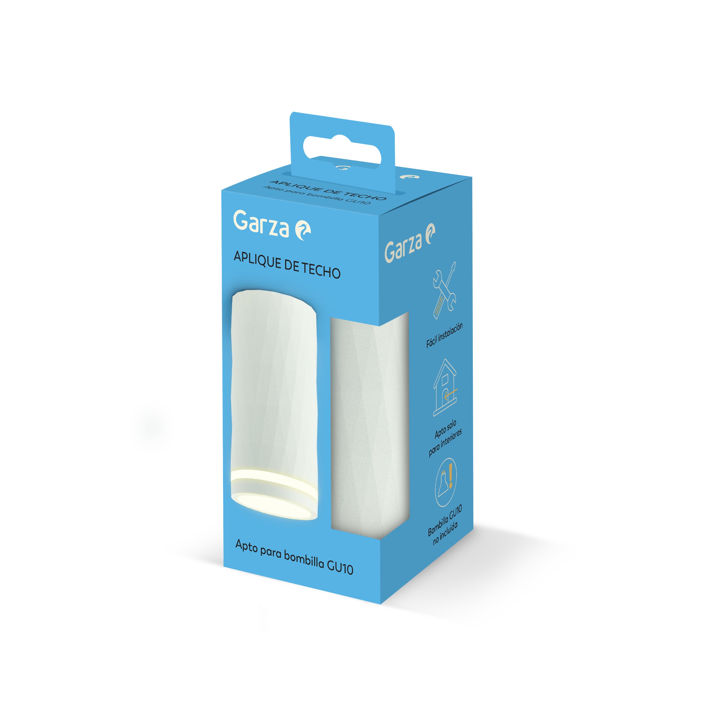 Aplique Gu10 Blanco
