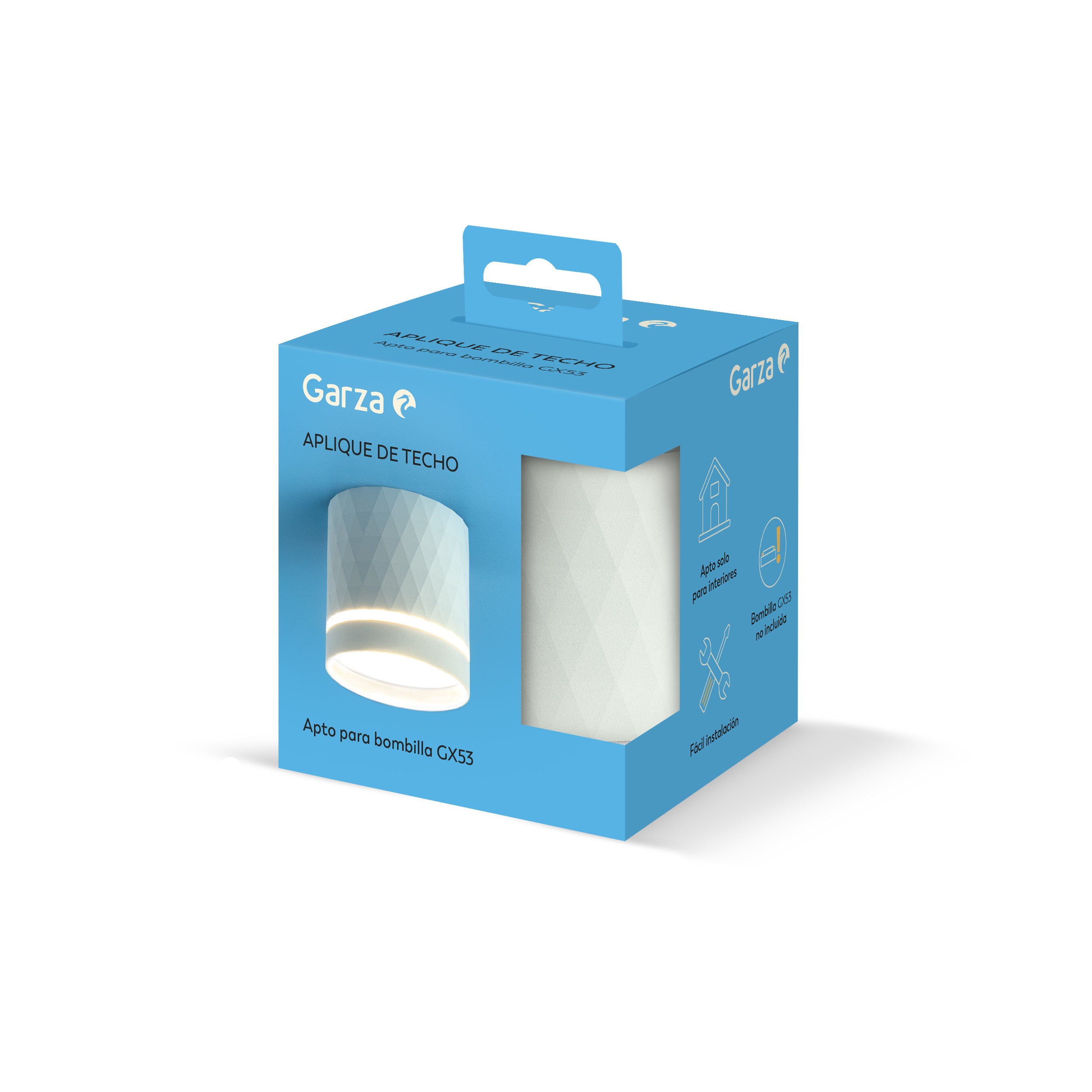 Aplique GX53 Blanco
