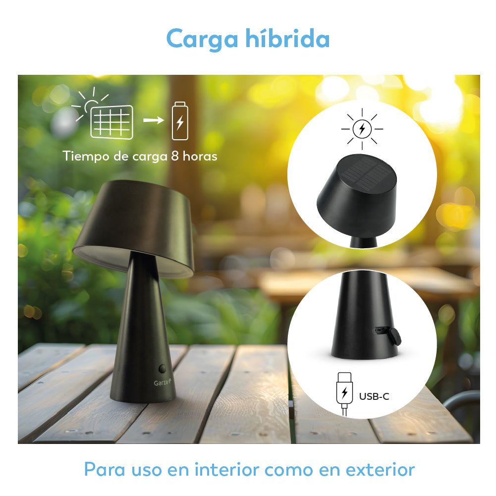 Lámpara de mesa solar Momo (7)
