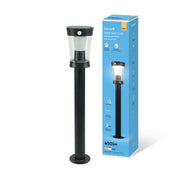 Lámpara de poste con placa solar Hércules