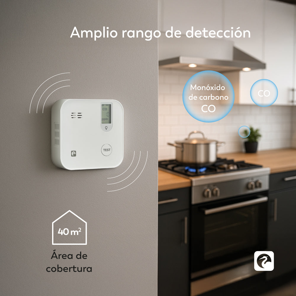Detector de Monóxido de Carbono Wifi Eros (5)