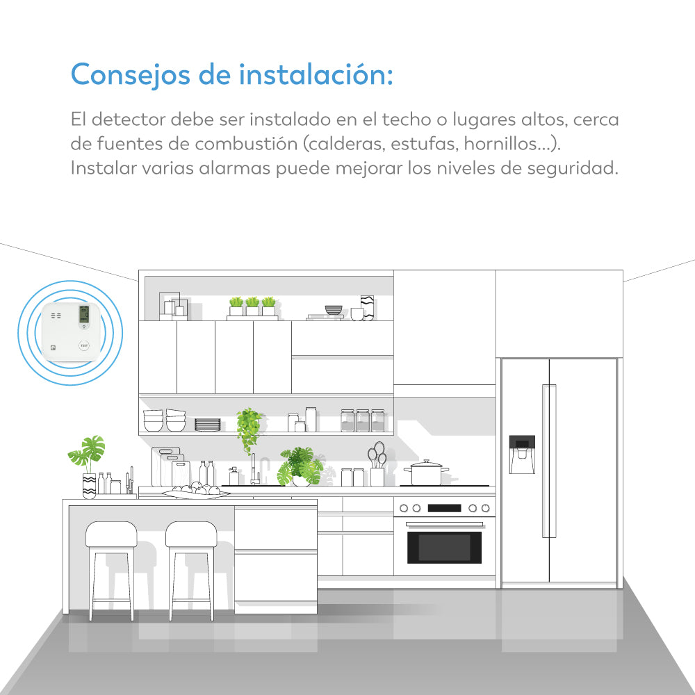 Detector de Monóxido de Carbono Wifi Eros (7)