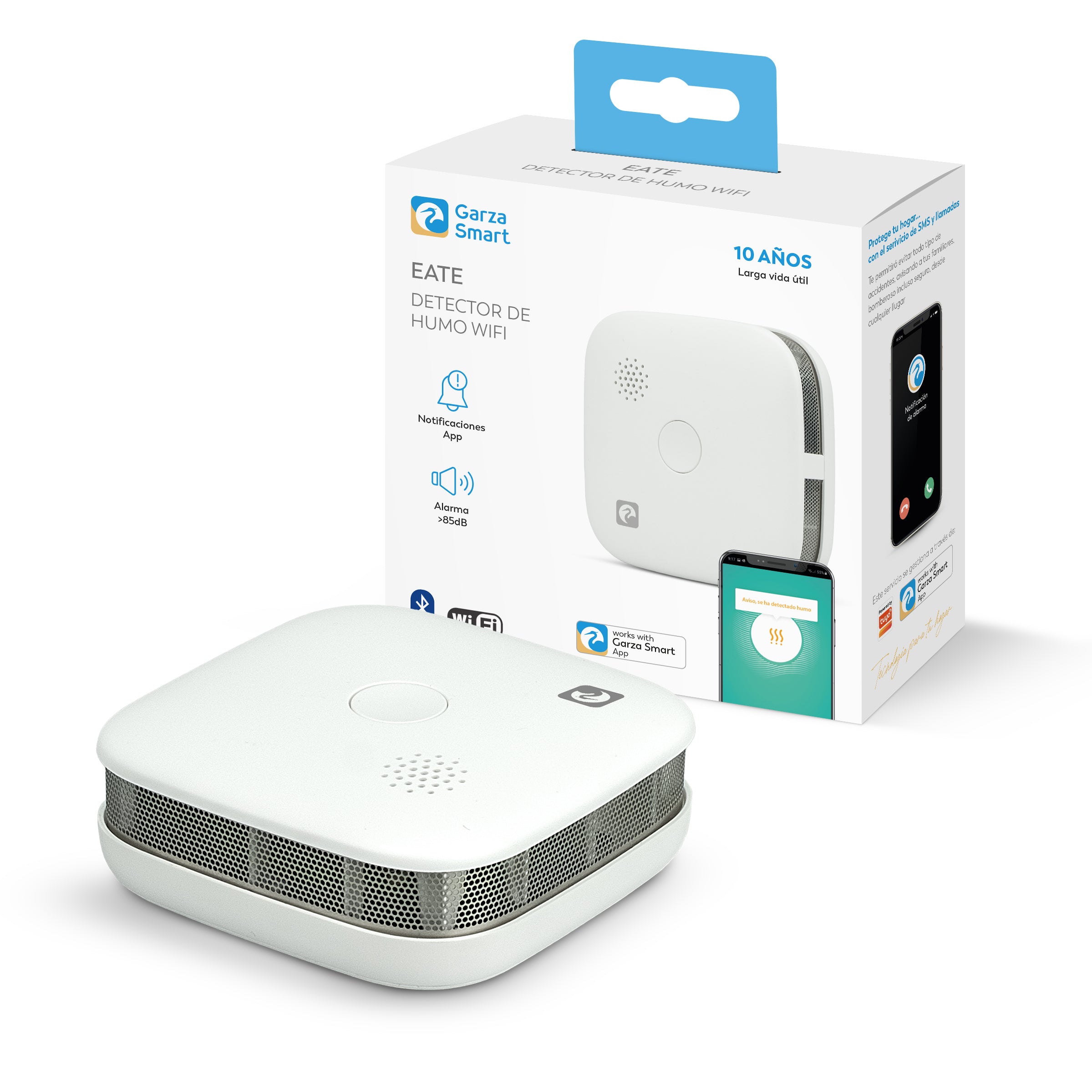 Detector Humo smart Eate 10 años (1)