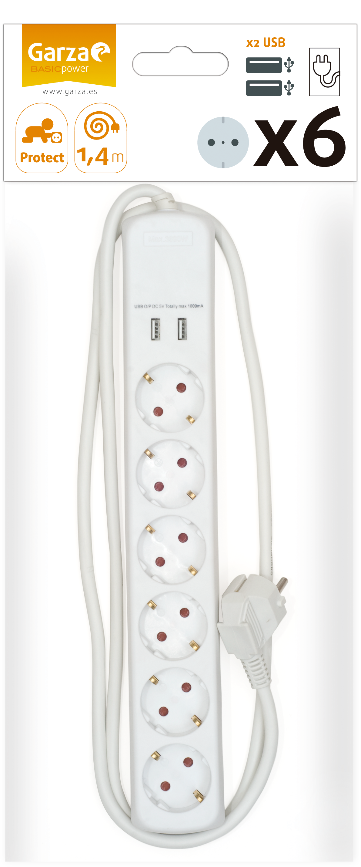 Regletas Basic Con Usb (1)