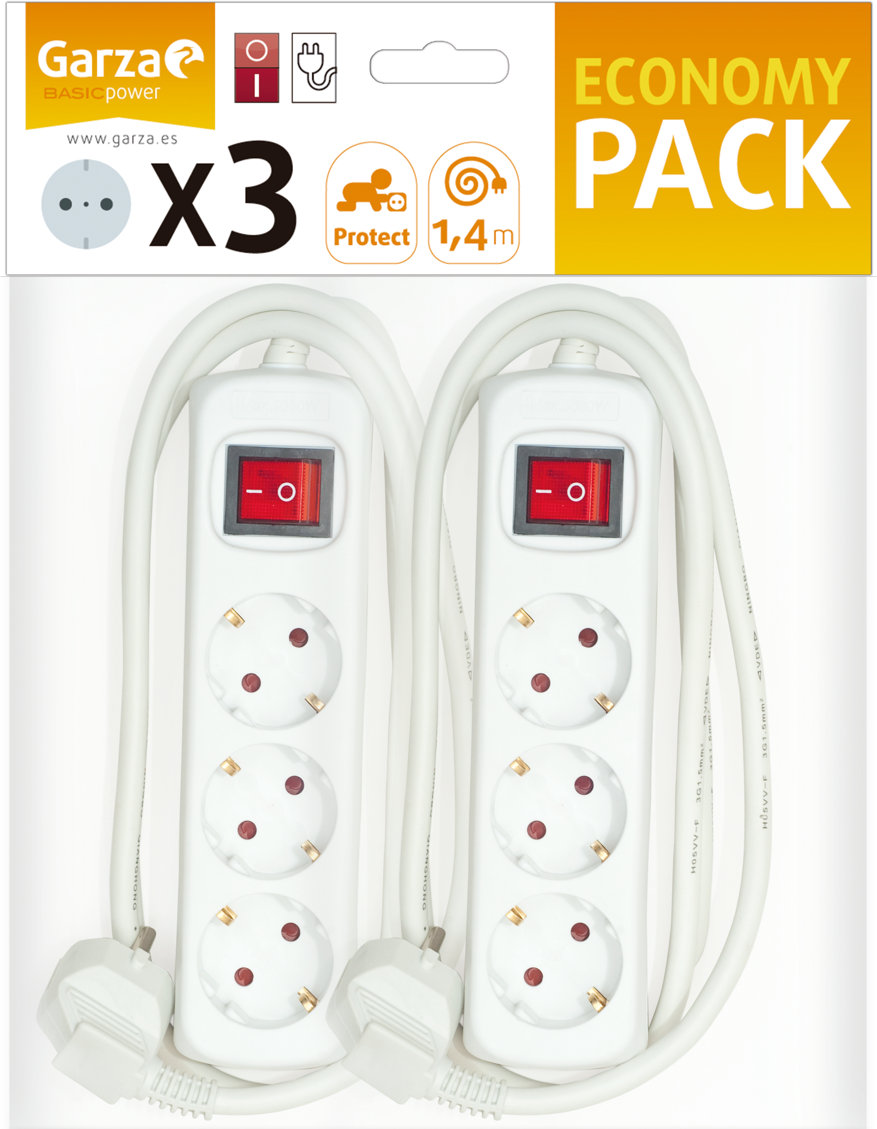 Regleta Basic Con Interruptor (9)