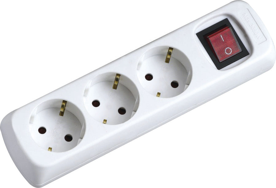 Regletas Basic Sin Cable Y Con Interruptor. (4)