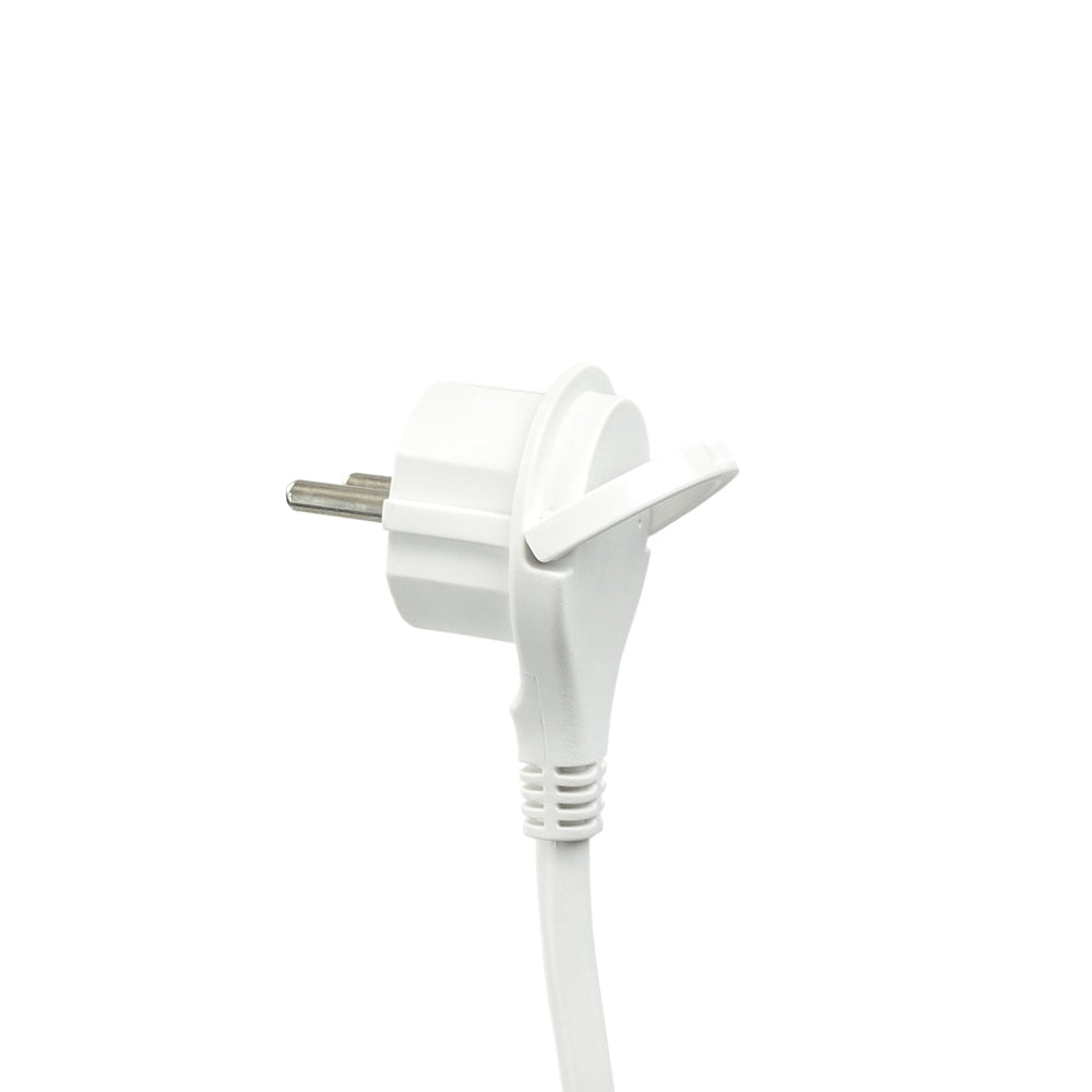 Regleta  Home Design de enchufe plano con interruptor luminoso  para 4 tomas de 1.5 metros de cable, 1 ud