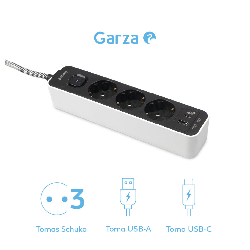Regleta Cerouno con carga rápida (4)