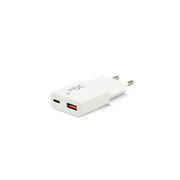 Adaptador 2 USB carga rápida 20W