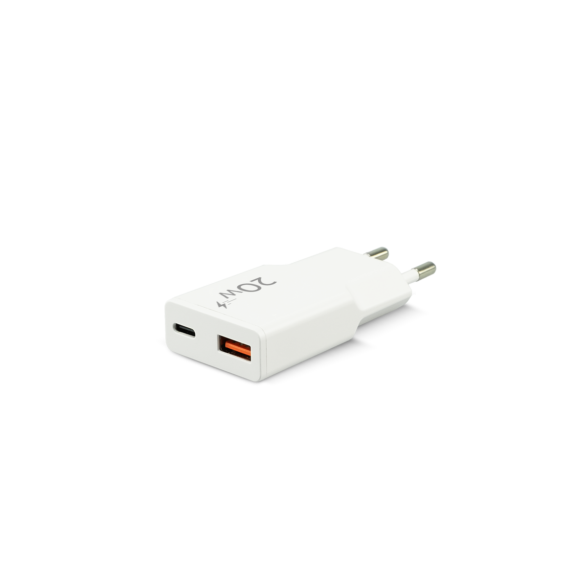 Adaptador 2 USB carga rápida 20W