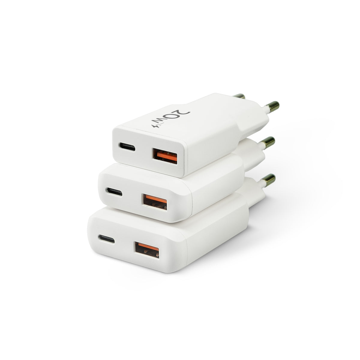 Adaptador 2 USB carga rápida