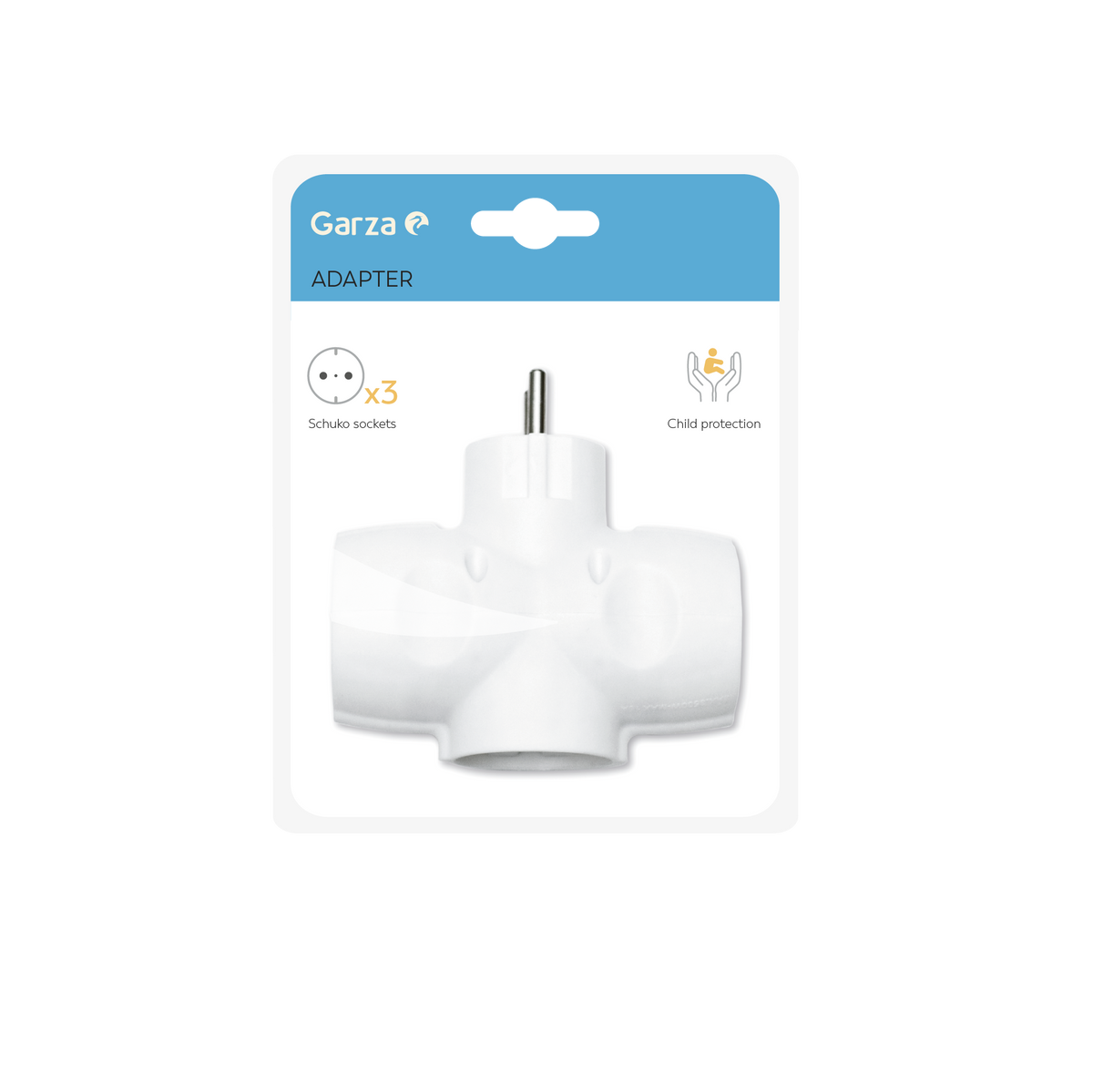 Adaptador De Pared Triple Lateral (2)
