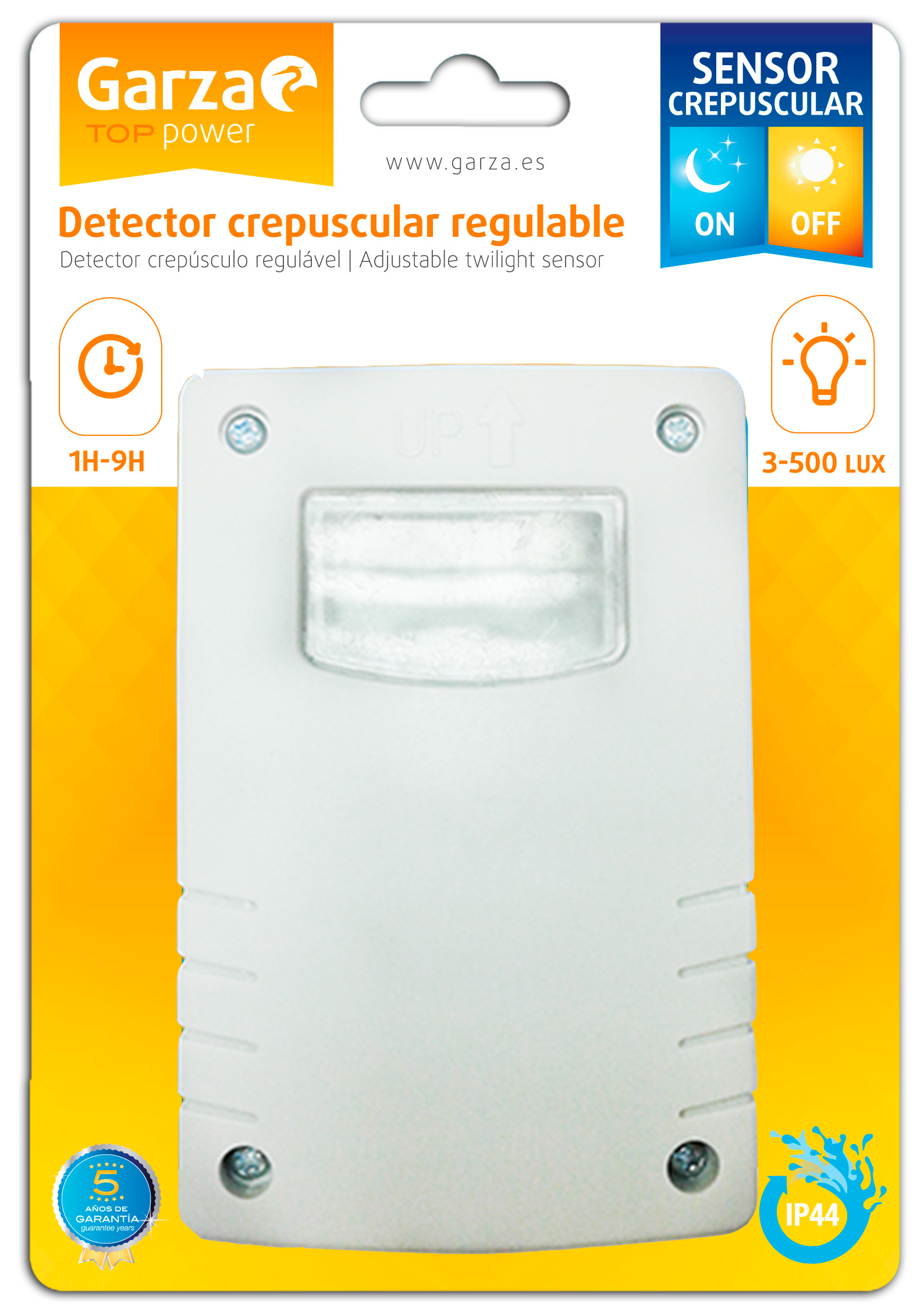 Detector Crepuscular Programable
