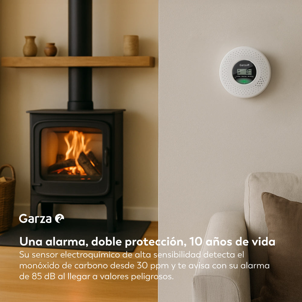 Detector de humo y monóxido de carbono Argos 2 en 1 (10 años) (5)