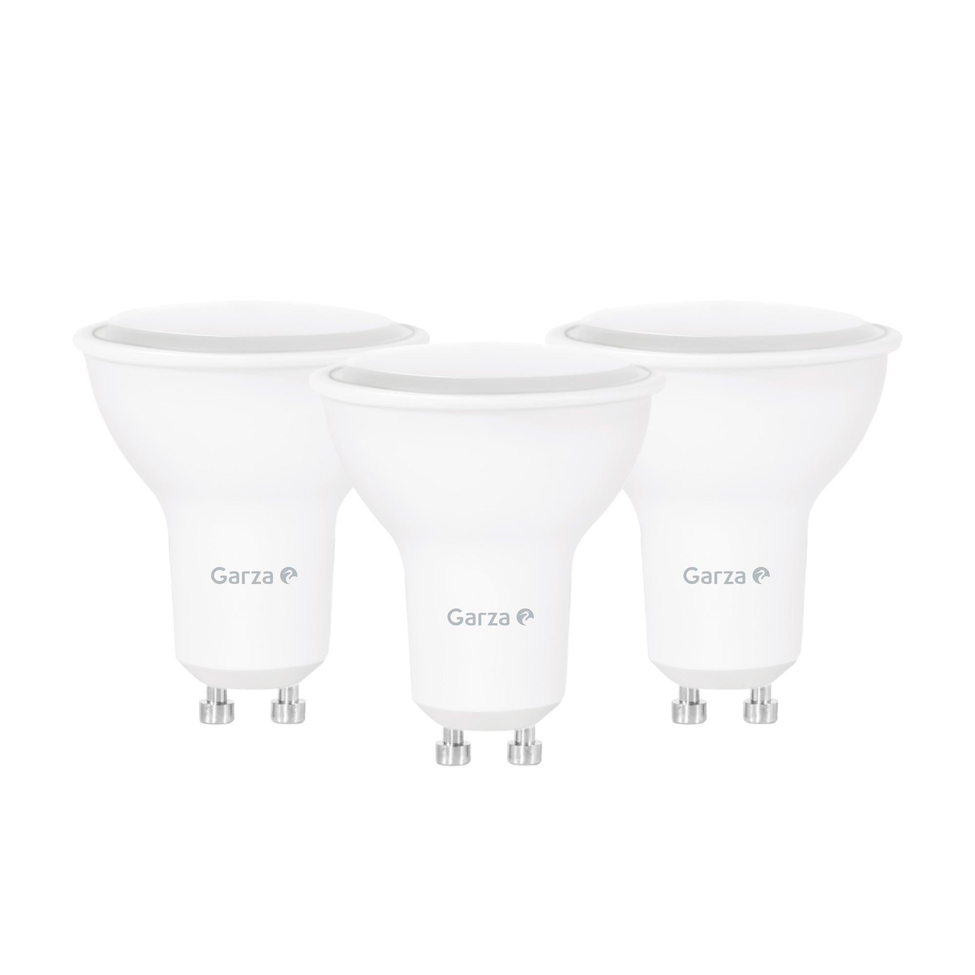 Bombilla LED SMD Dicroica GU10, Casquillo GU10, Luz neutra (4000k), 7W, 1000 Lúmenes, Ángulo de Luz de 110º, CRI 80 (Pack 2+1)