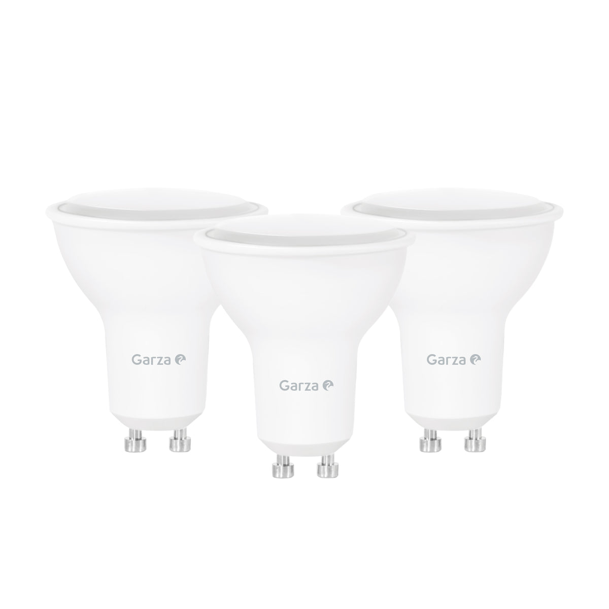 Bombilla LED SMD Dicroica GU10, Casquillo GU10, Luz neutra (4000k), 7W, 1000 Lúmenes, Ángulo de Luz de 110º, CRI 80 (Pack 2+1)