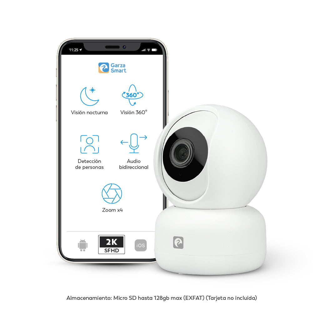 C360 - Cámara de Vigilancia WiFi Interior360º (8)