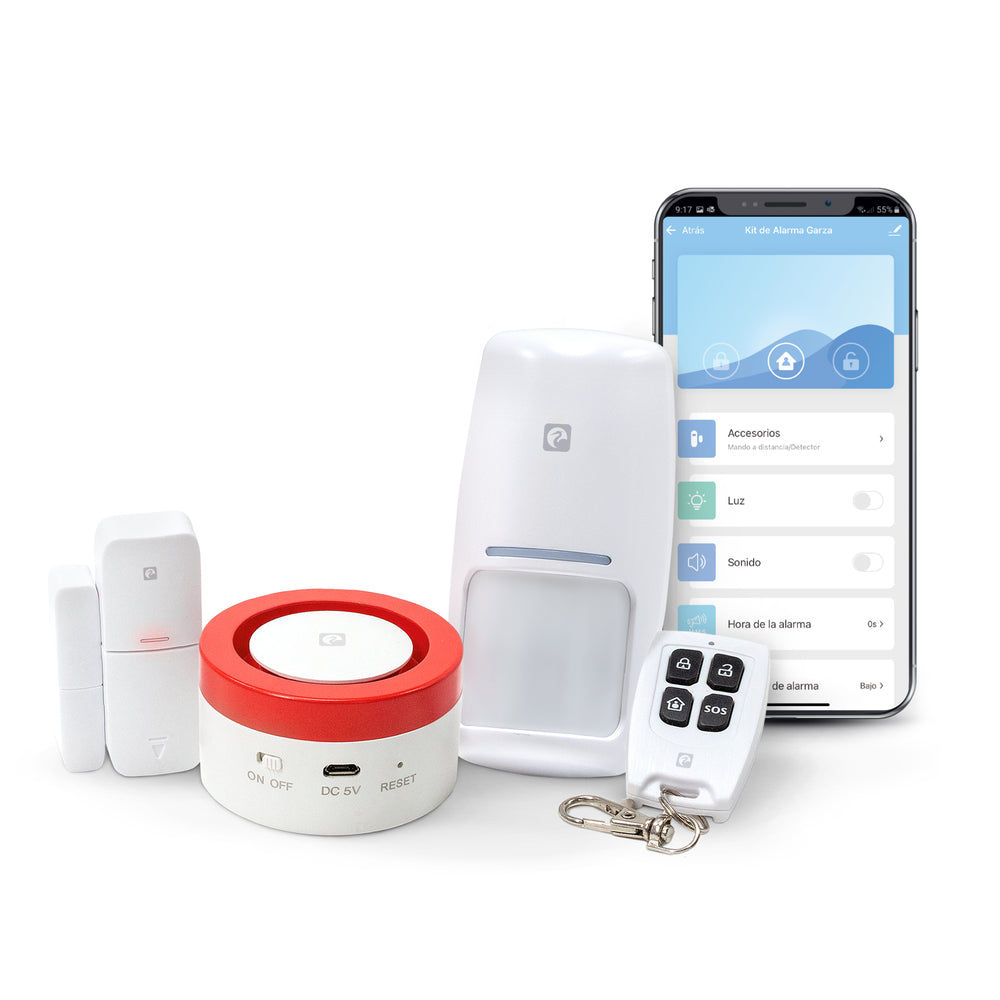 Kit de Alarma de Seguridad Inteligente Wifi